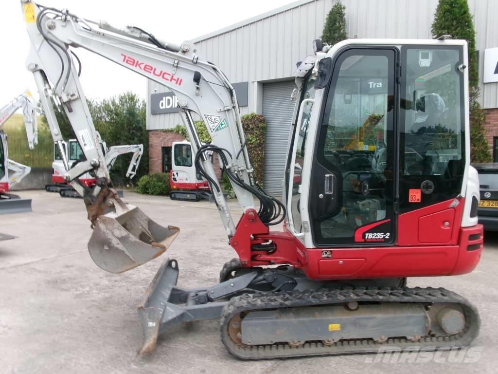Takeuchi TB235-2 Mini rýpadla < 7t