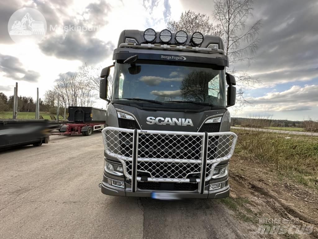Scania R 730 Vozy na přepravu kmenů