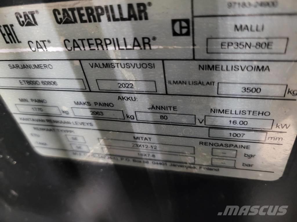 CAT EP 35 N Akumulátorové vozíky