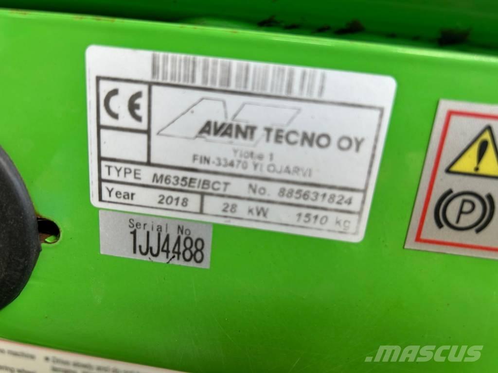 Avant 635 Víceúčelové nakladače