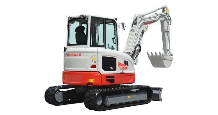 Takeuchi TB 350R Mini rýpadla < 7t