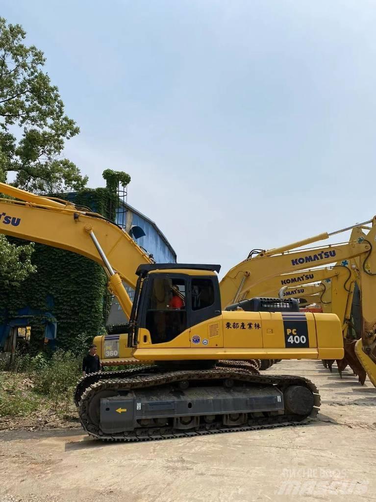 Komatsu PC 400 Pásová rýpadla