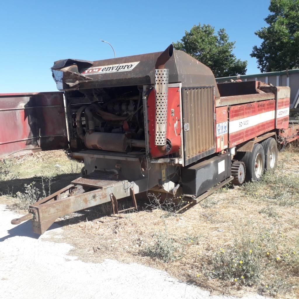 Tim ENVIPRO SD1400 Štěpkovače
