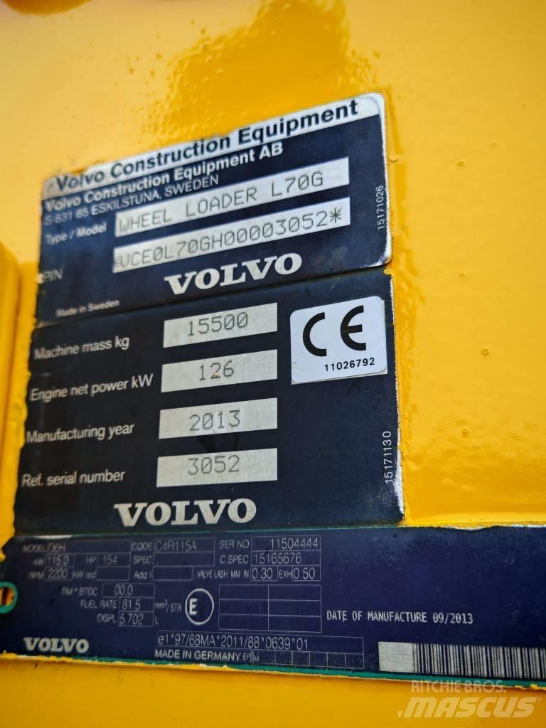 Volvo L 70 G Kolové nakladače