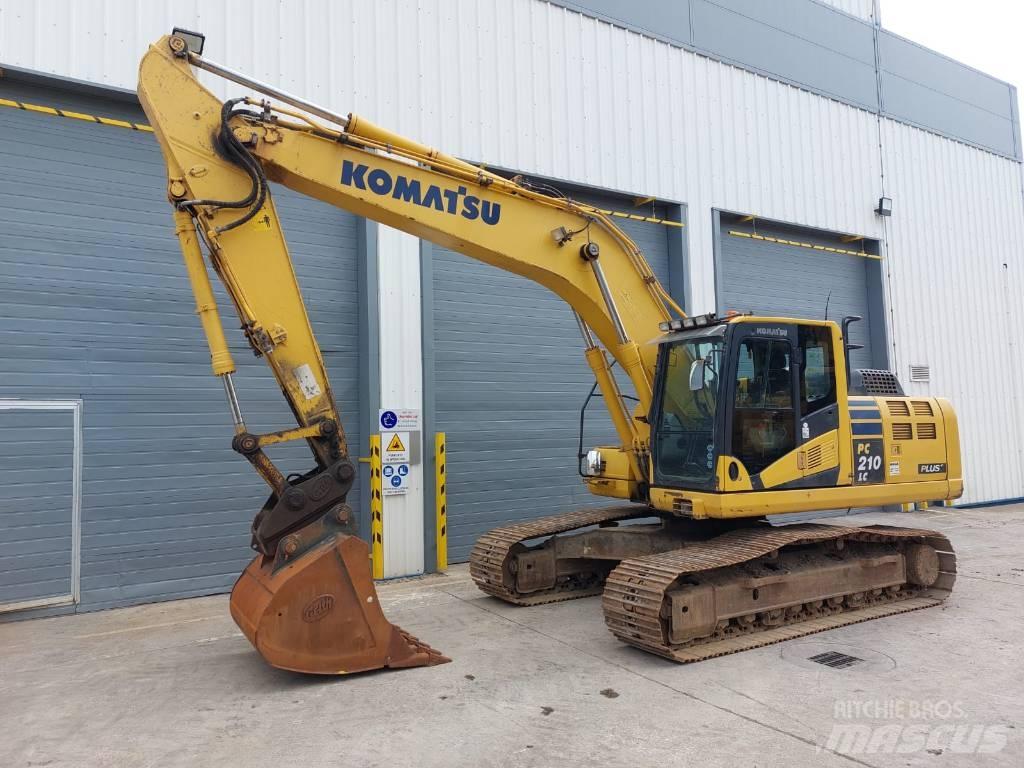 Komatsu PC210LC-10 Pásová rýpadla