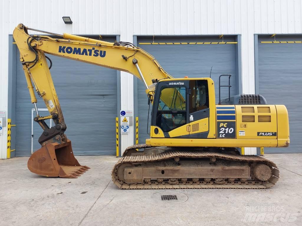 Komatsu PC210LC-10 Pásová rýpadla