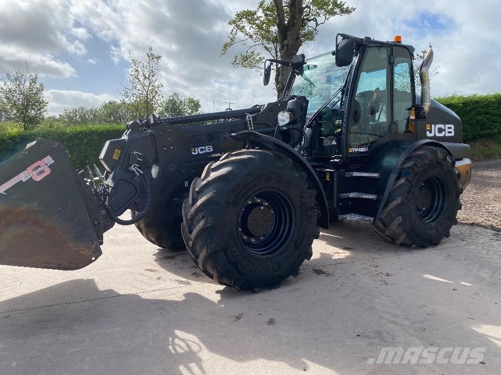 JCB TM420s Teleskopické nakladače pro zemědělství