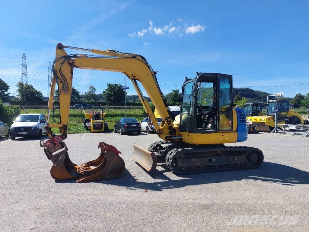 Komatsu PC 80 MR-5 Pásová rýpadla