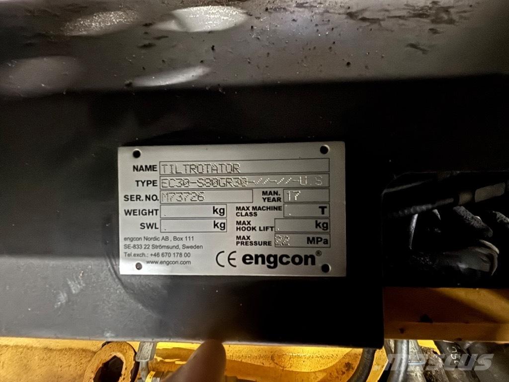 Engcon Ec30 s80gr30 Pásová rýpadla