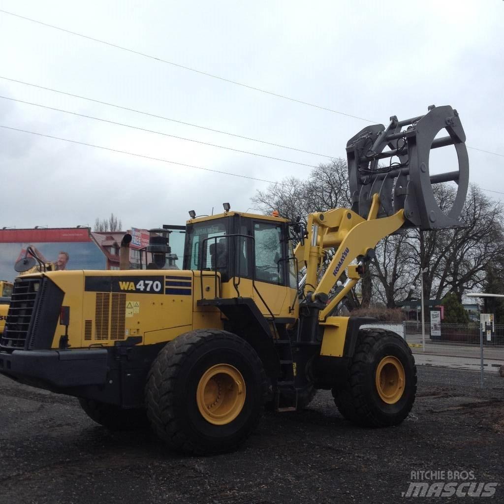 Komatsu WA 470-6 Klešťové drapáky