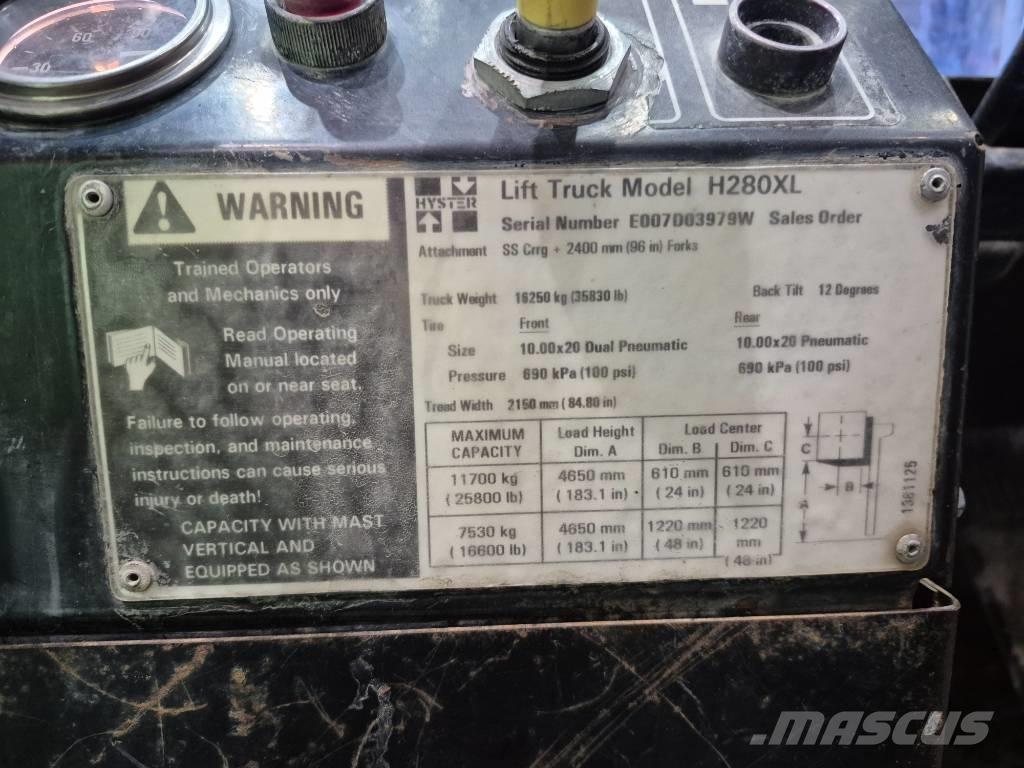 Hyster H 280 XL Další