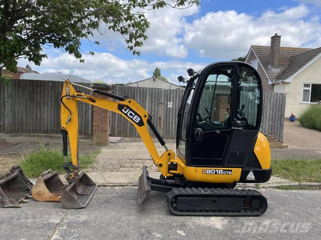 JCB 8018 CTS Mini rýpadla < 7t