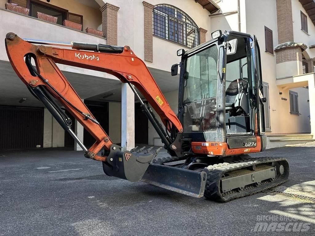 Kubota U27-4 Mini rýpadla < 7t