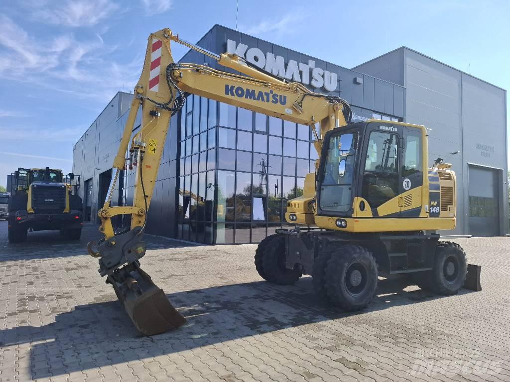 Komatsu PW 148-11 Kolová rýpadla