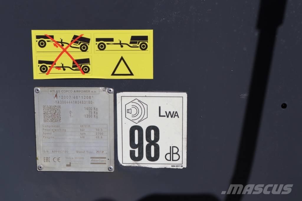 Atlas Copco XATS138 Kompresory