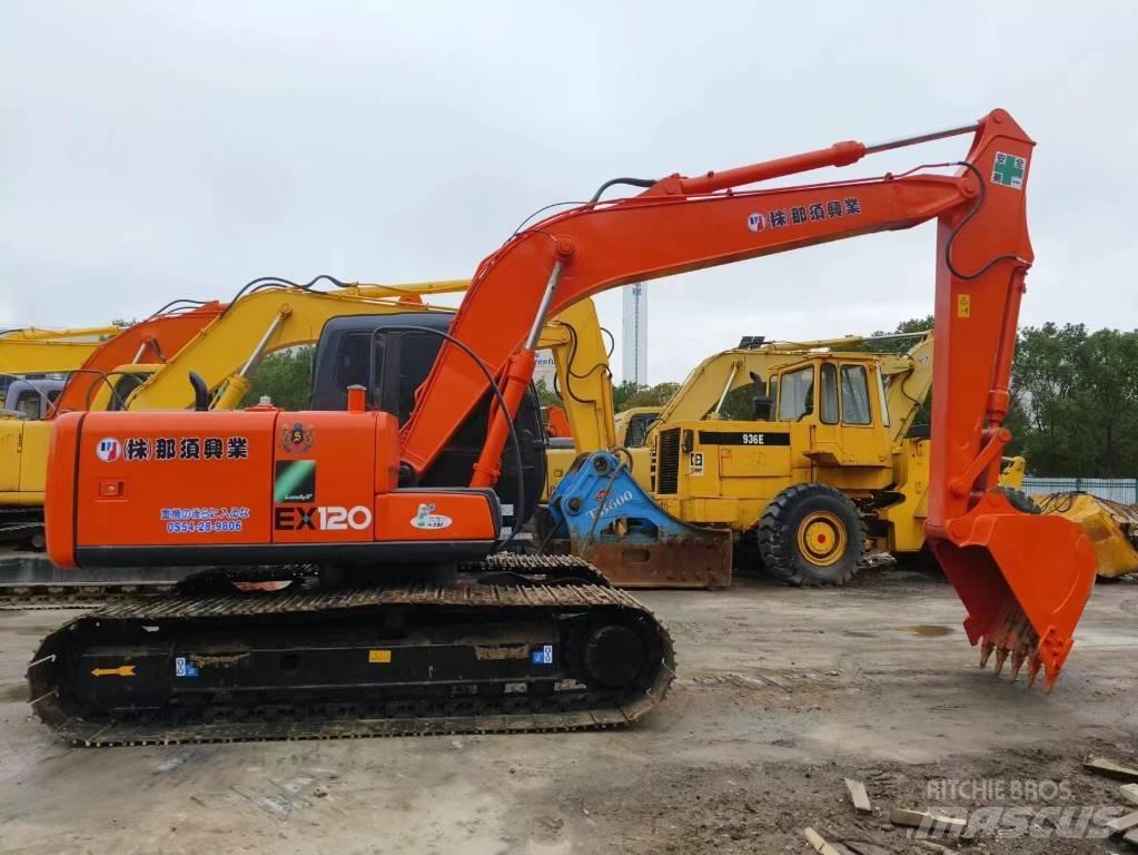 Hitachi EX 120-5 Pásová rýpadla