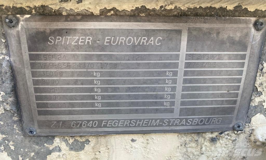 Spitzer SF2439PI Cisternové návěsy