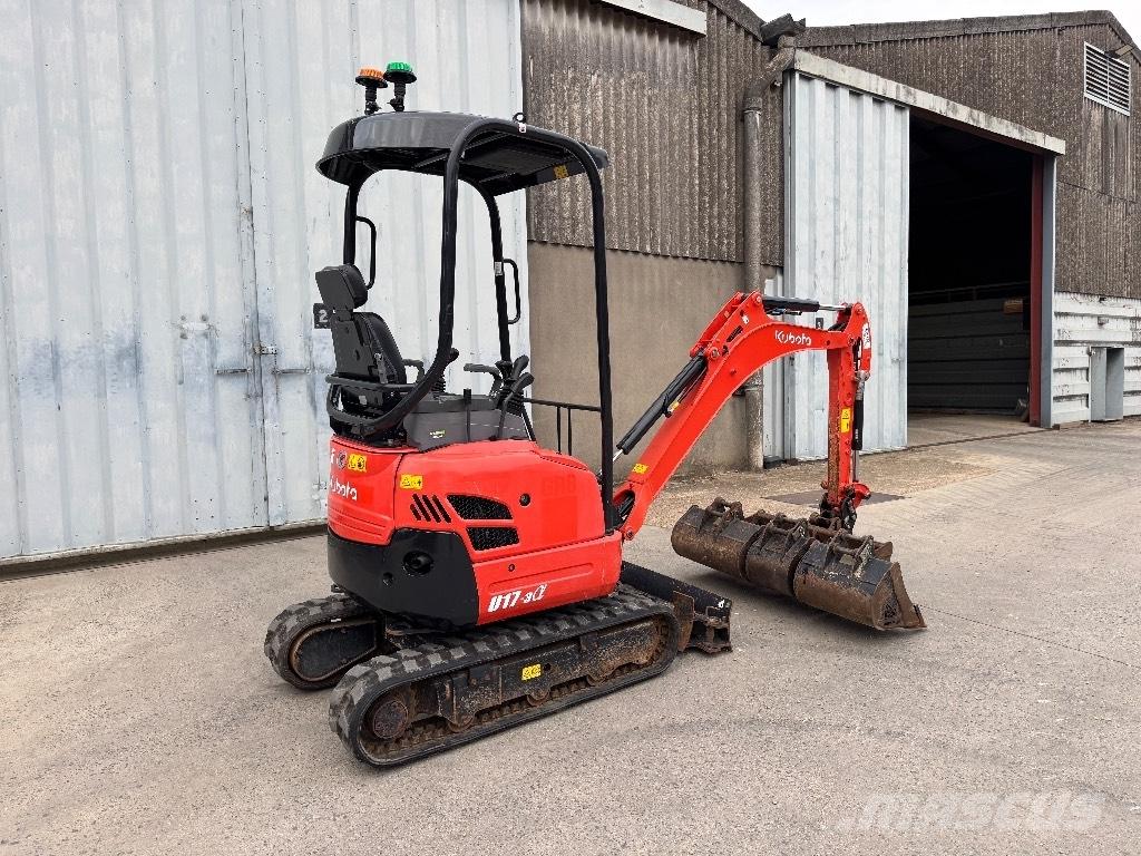 Kubota U 17 Mini rýpadla < 7t