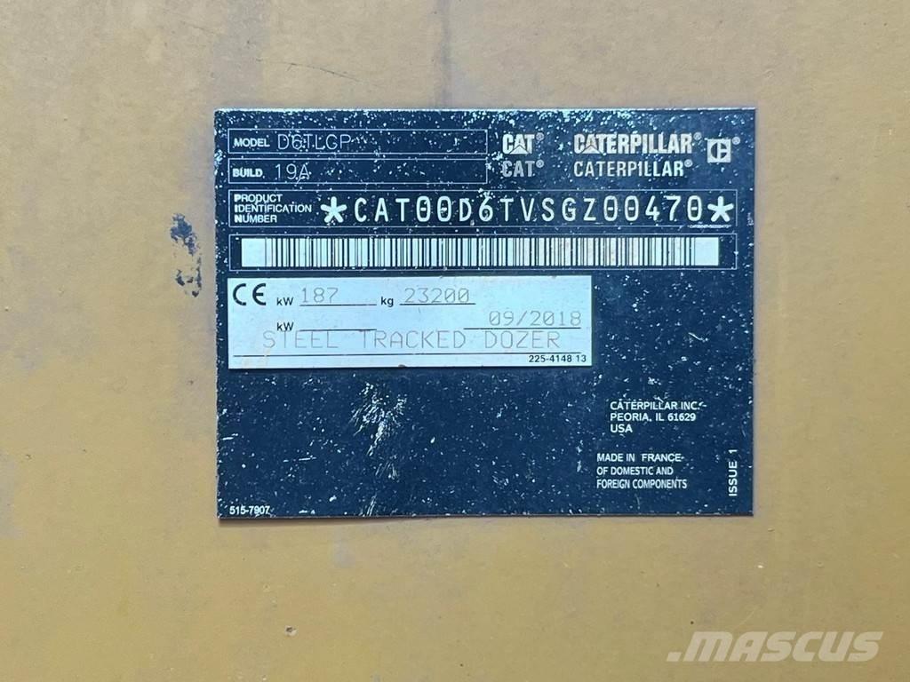 CAT D6T LGP Pásové dozery