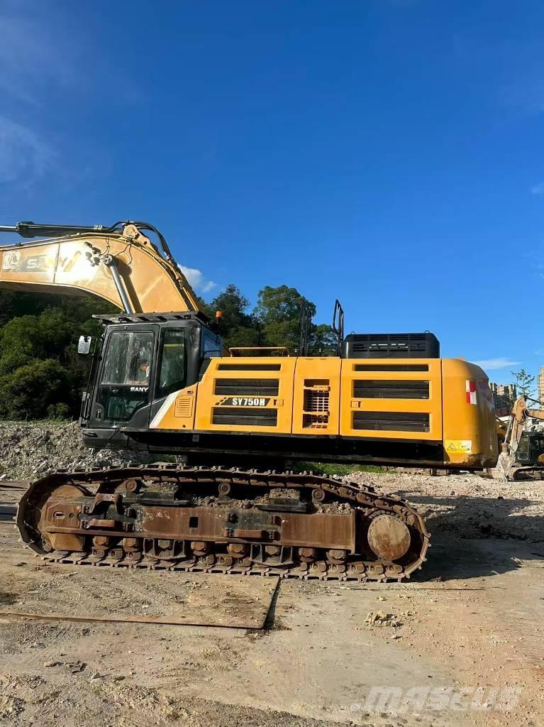 Sany 750 Pásová rýpadla