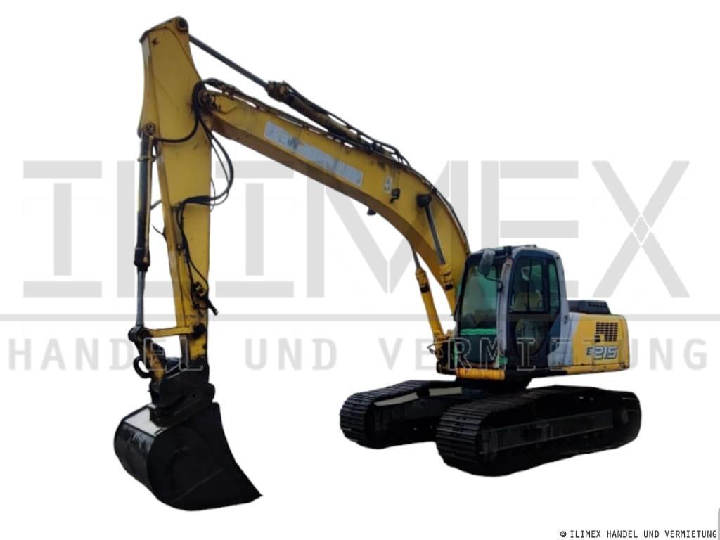 New Holland E 215 LC Pásová rýpadla