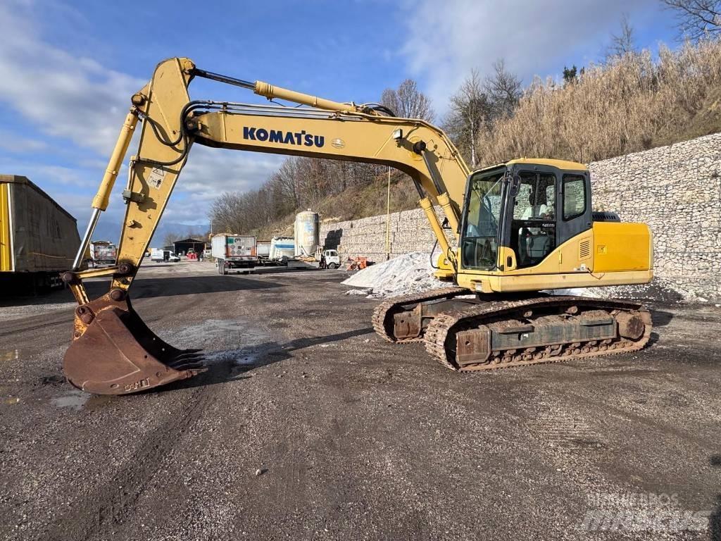 Komatsu PC 160 LC-7K Pásová rýpadla