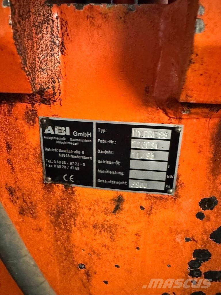 ABI Hydropress Bourací kladiva / Sbíječky