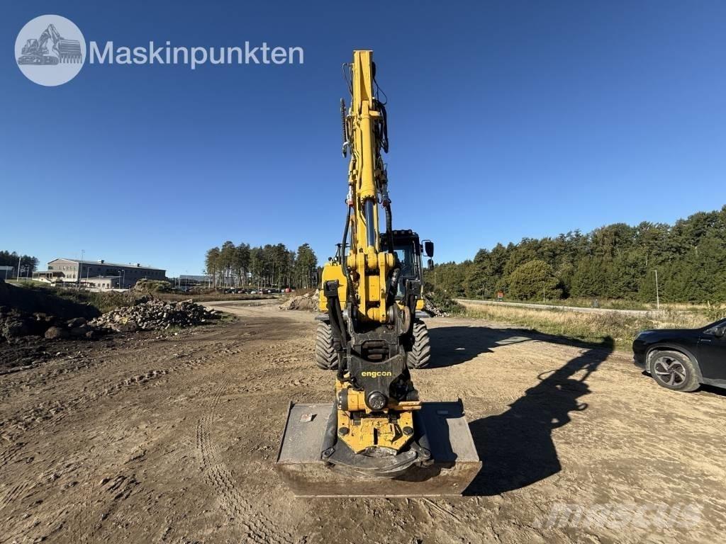Komatsu PW 160 Kolová rýpadla