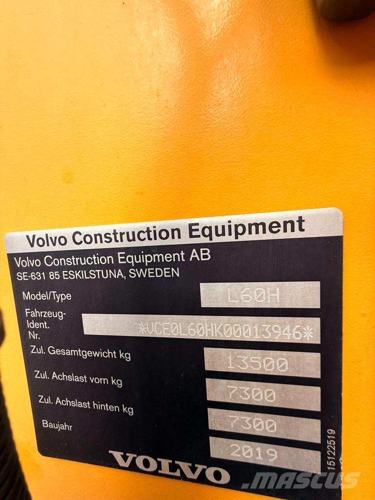 Volvo L 60 H Kolové nakladače