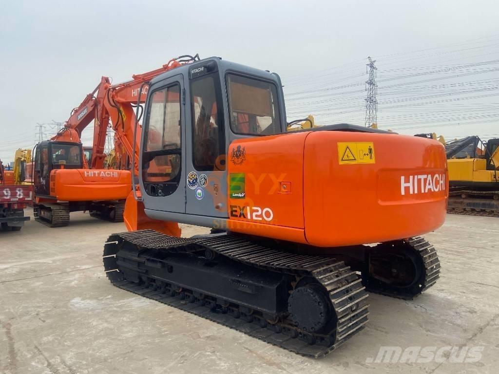 Hitachi EX 120 Pásová rýpadla