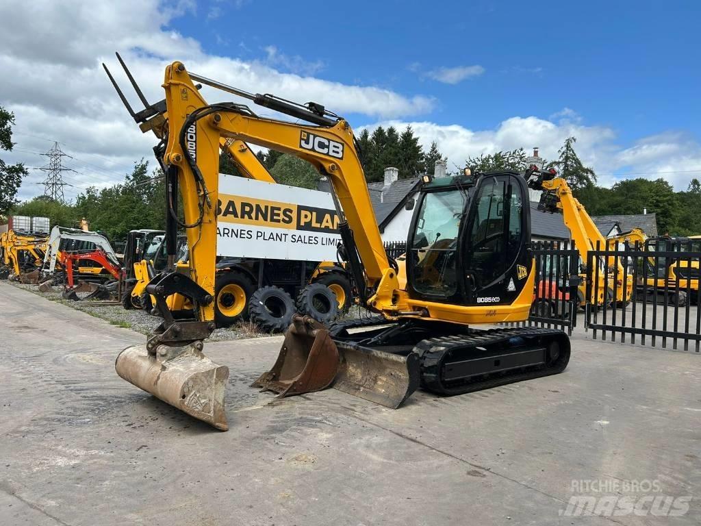 JCB 8085 ZTS Midi rýpadla 7t - 12t