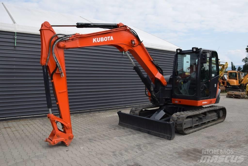 Kubota KX 080-4 Midi rýpadla 7t - 12t