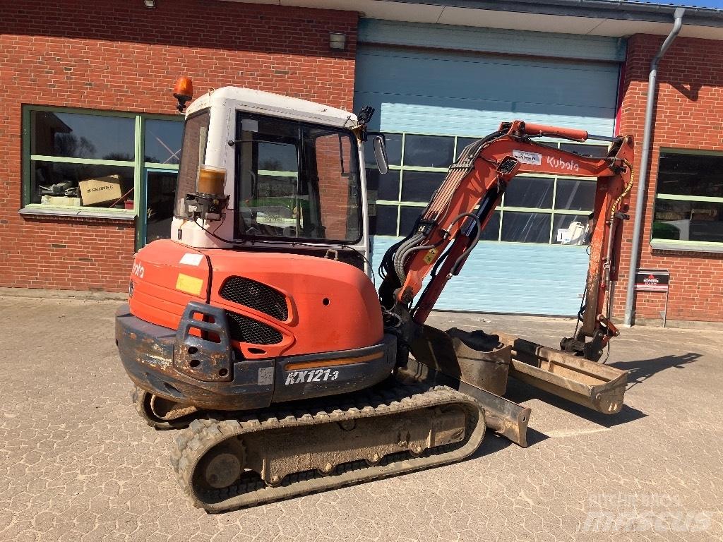 Kubota KX121-3 Mini rýpadla < 7t