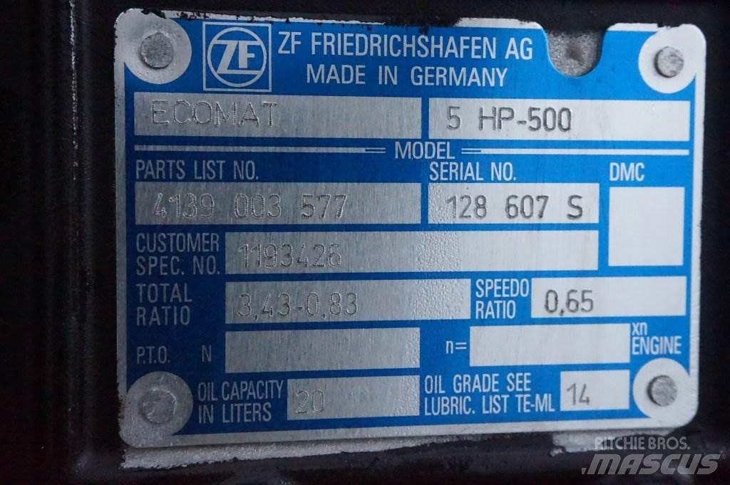 ZF 5 HP-500 Převodovky