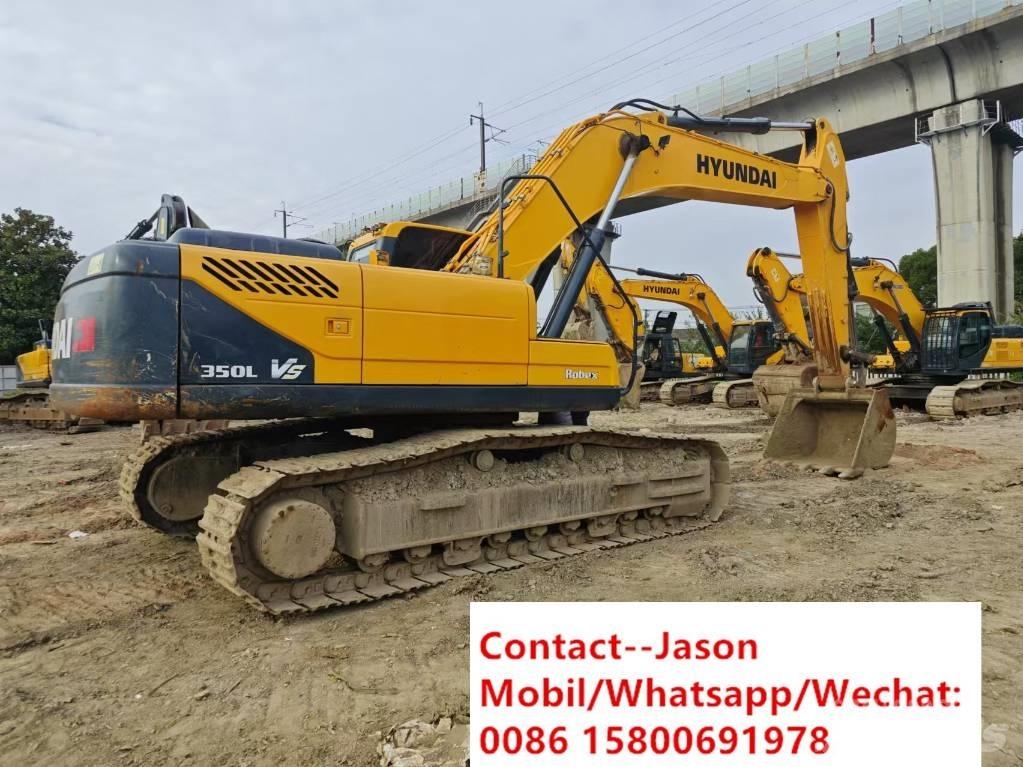 Hyundai R350LVS Pásová rýpadla