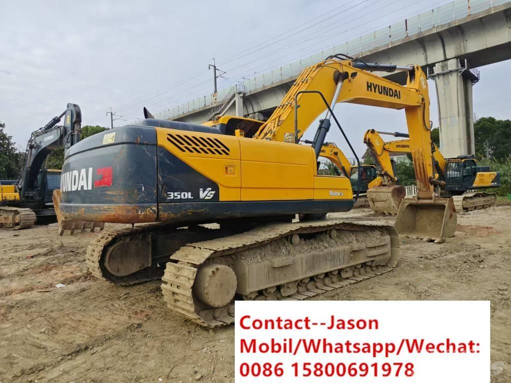 Hyundai R350LVS Pásová rýpadla