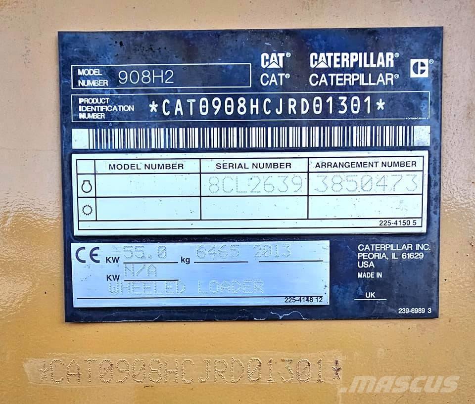CAT 908 H 2 Kolové nakladače