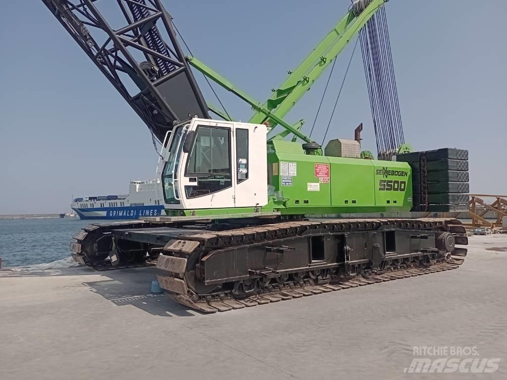 Sennebogen 5500 Pásové jeřáby