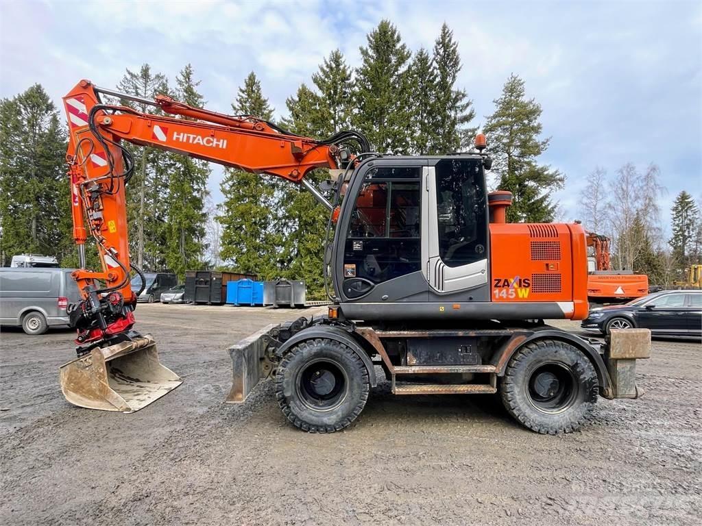 Hitachi ZX 145W-3 Kolová rýpadla