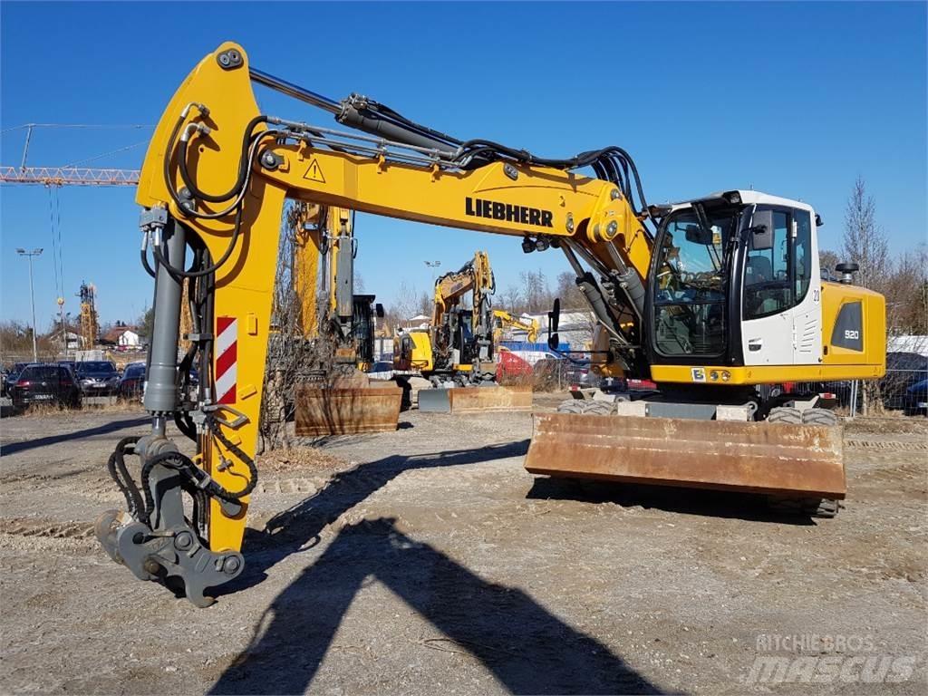 Liebherr A920 Kolová rýpadla