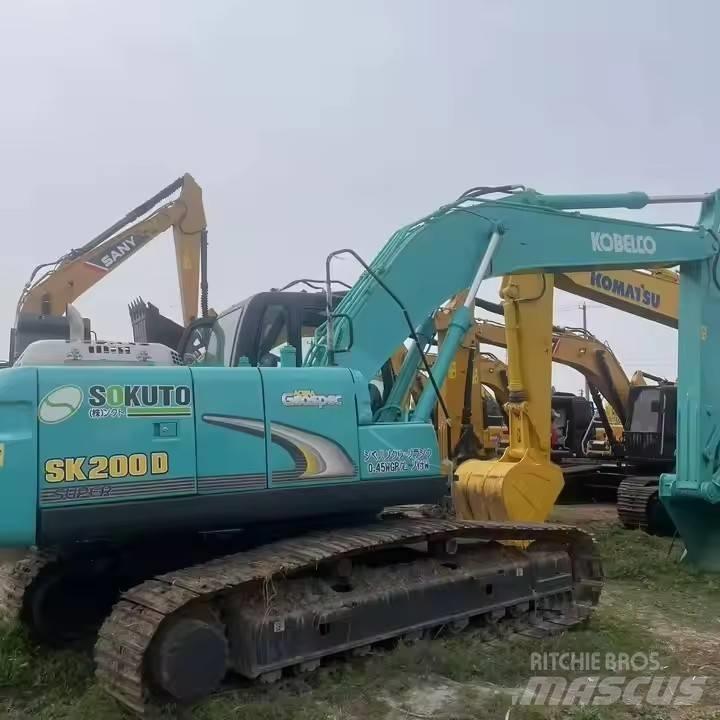 Kobelco SK200D Pásová rýpadla