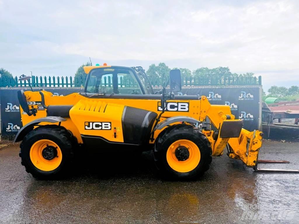 JCB 533-105 Teleskopické manipulátory