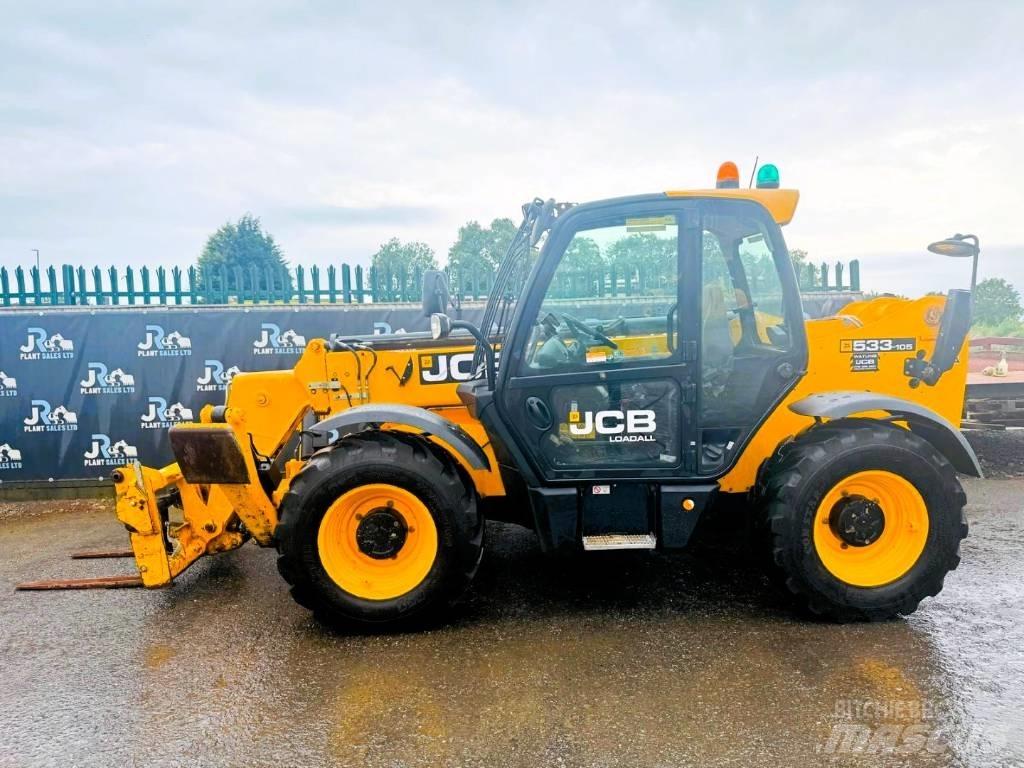 JCB 533-105 Teleskopické manipulátory