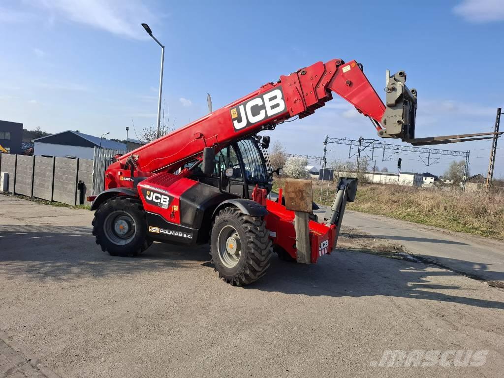 JCB 540-180 Teleskopické kolové nakladače