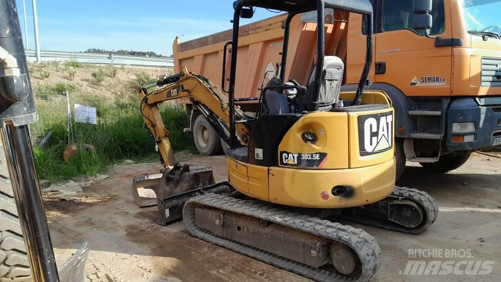 CAT 303.5 E CR Mini rýpadla < 7t