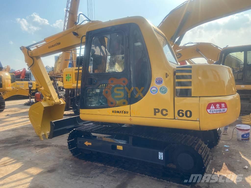 Komatsu PC 60 Pásová rýpadla
