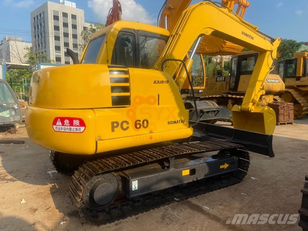 Komatsu PC 60 Pásová rýpadla