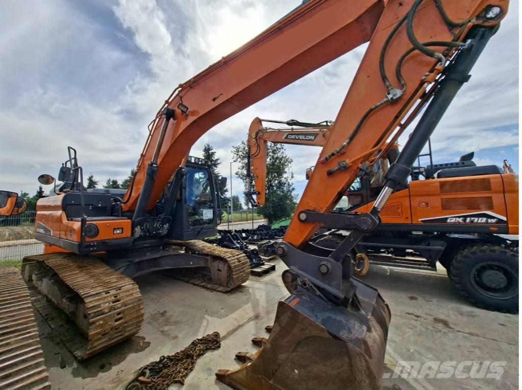 Doosan DX 225 LC-5 Pásová rýpadla