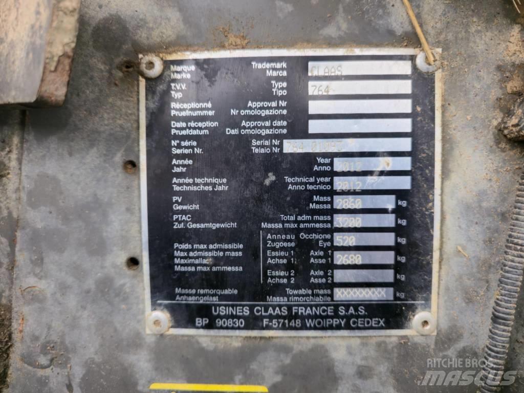 CLAAS Rollant 375 RC Lis na válcové balíky