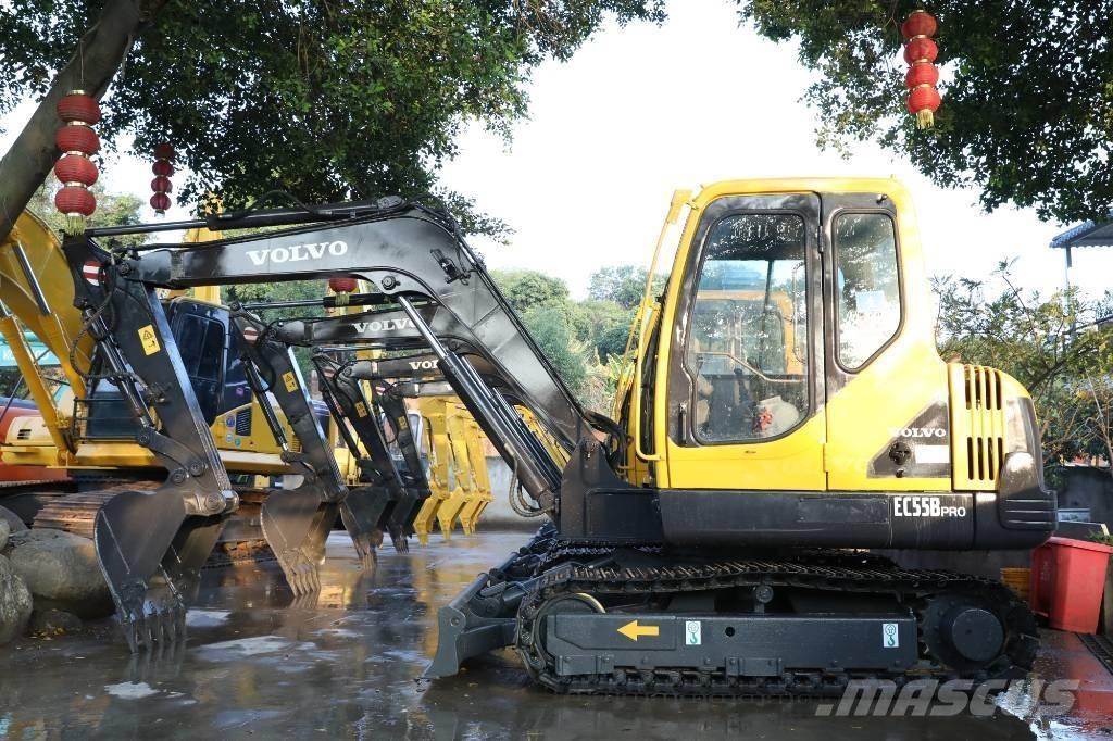 Volvo EC 55 B Mini rýpadla < 7t